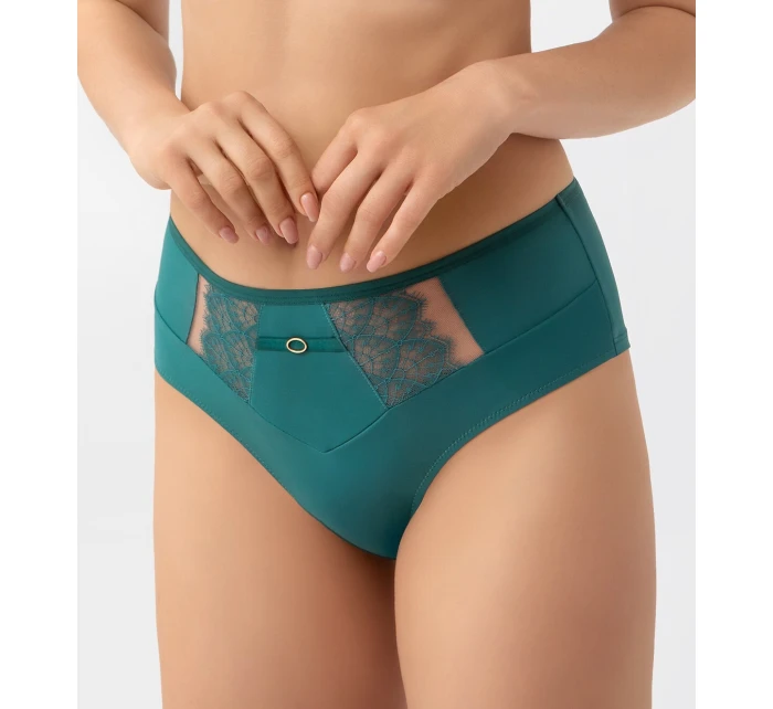 Gorsenia B004 Kasja Brazilské kalhotky Zelená S-2XL