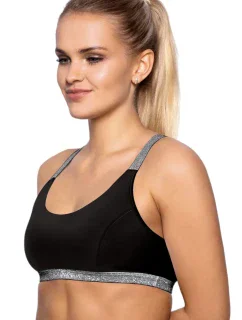 Fitness top Areta black - ELDAR