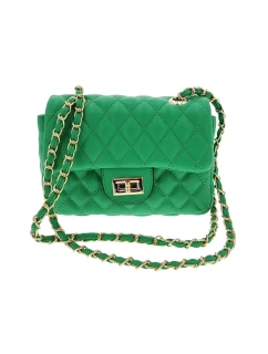 Trendy dámská malá kabelka zelená OH887 - Turbo Bags