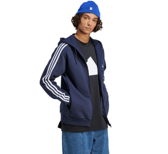 Adidas Essentials Fleece 3-Stripes Full-Zip Jr mikina IJ6478 pánské
