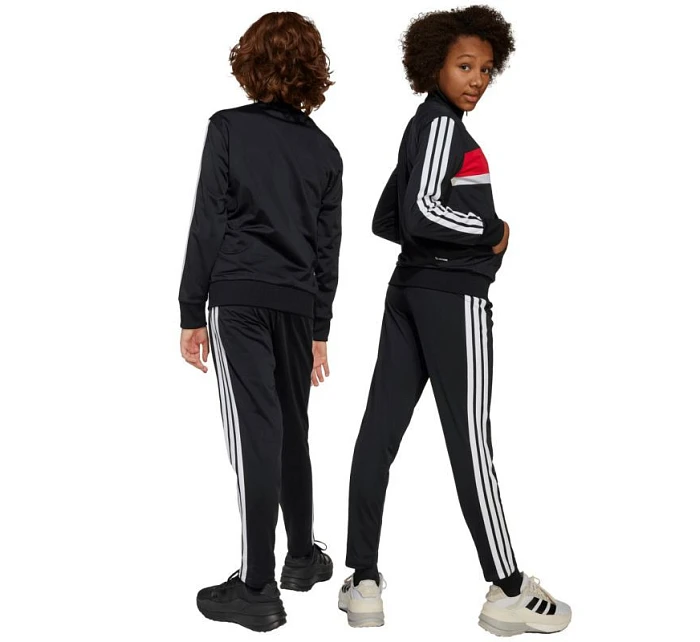 Tepláková souprava adidas Seasonal Essentials Tiberio 3-Stripes Jr JC7519