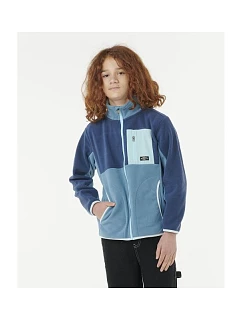 Mikina RIP CURL RAW ENERGY BLOCK FLEECE – BOY, modrá