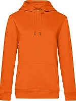 B&C QUEEN Hooded_° Dámská mikina s kapucí 01.W02Q pure orange