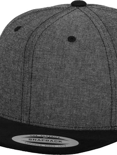 6 panelová Snapback kšiltovka  black/black model 22412140 - Flexfit
