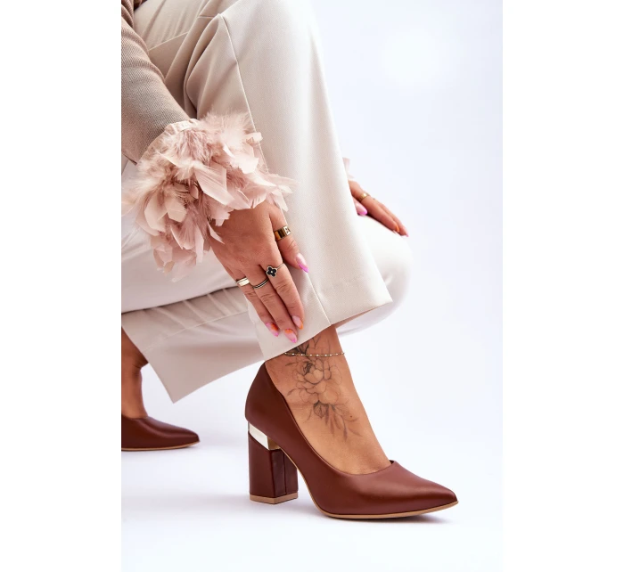 Kožené lodičky Lewski model 21615912 - Boto