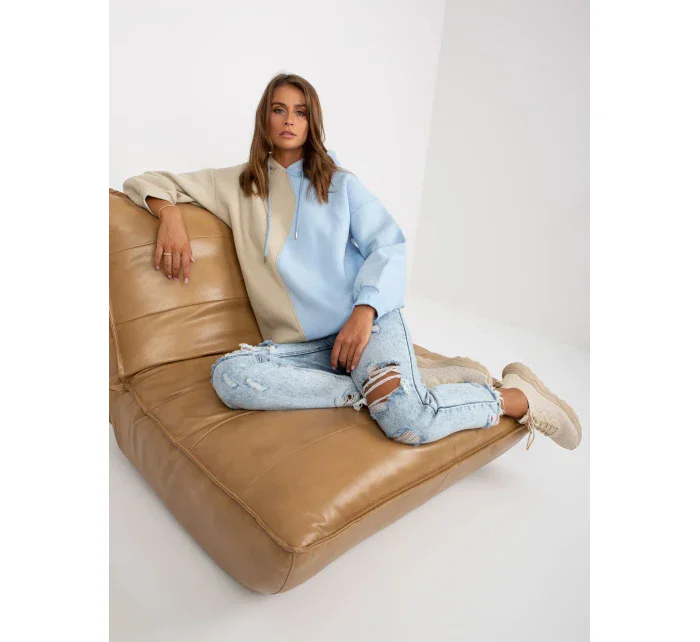 Mikina RV BL 8233.32X světle modrá