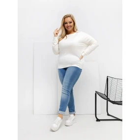 Bluzka RV BZ A model 21820128 ecru - FPrice Bluzka RV BZ A model 21820128 ecru - FPrice