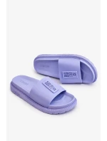 Dámské módní pantofle Big Star - světle fialové Dámské módní pantofle Big Star - světle fialové