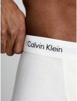 Pánské trenky 3 Pack Trunks Cotton Stretch 0000U2662G100 bílá - Calvin Klein