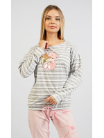 Dámské pyžamo dlouhé s model 17741444 - Vienetta Secret
