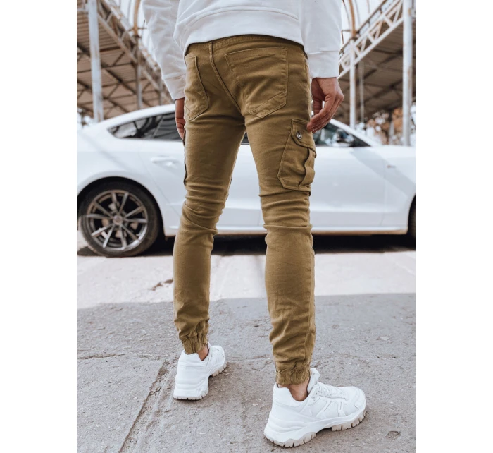 Pánské velbloudí džínové bojové kalhoty FashionStreet UX4331