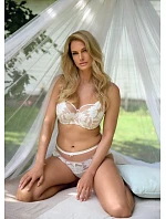 Gaia měkká podprsenka BS 1135 Nike Ecru-Mokka