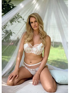 Gaia měkká podprsenka BS 1135 Nike Ecru-Mokka