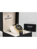 Pánské hodinky Giewont Chronograph Sapphire Black and Gold GW5630-A4