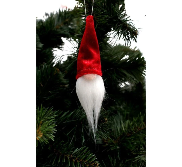 ZAWIESZKA DEKORACYJNA MIKOŁAJ model 21833443 CZERWONY