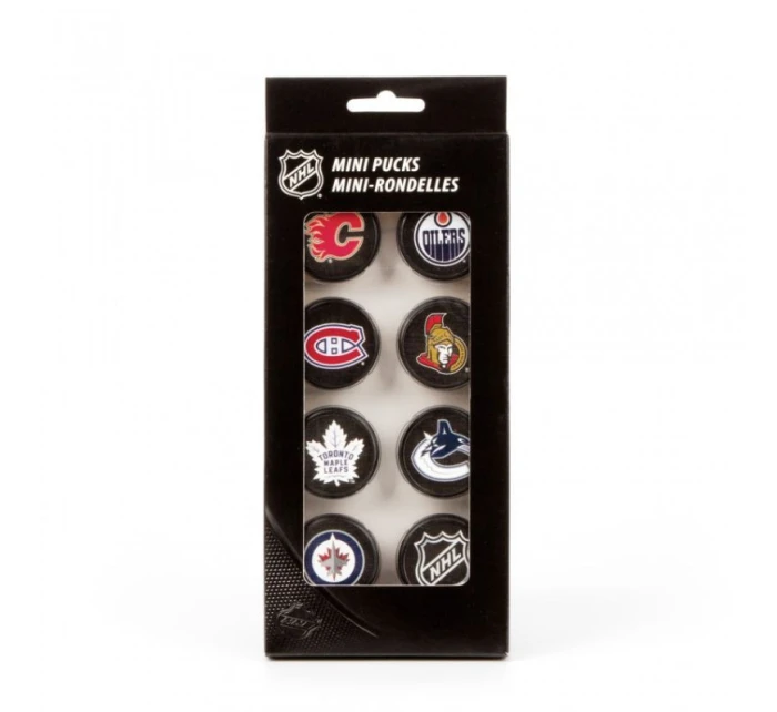 Inglasco NHL Mini Pucks suvenýr Inglasco NHL Mini Pucks suvenýr
