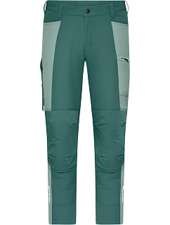 Daiber JN 1884 (42-60) Unisex strečové pracovní kalhoty 02.184M industrial green/foggy green