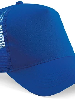 Beechfield B 640 5 panelová Trucker kšiltovka 53.0640 bright royal/bright royal