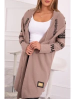 Dámský cardigan - béžový