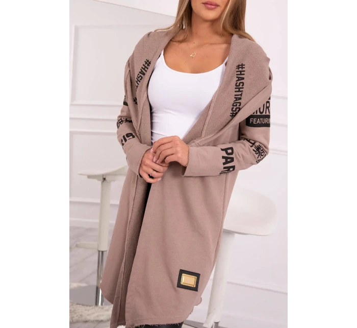 Dámský cardigan - béžový