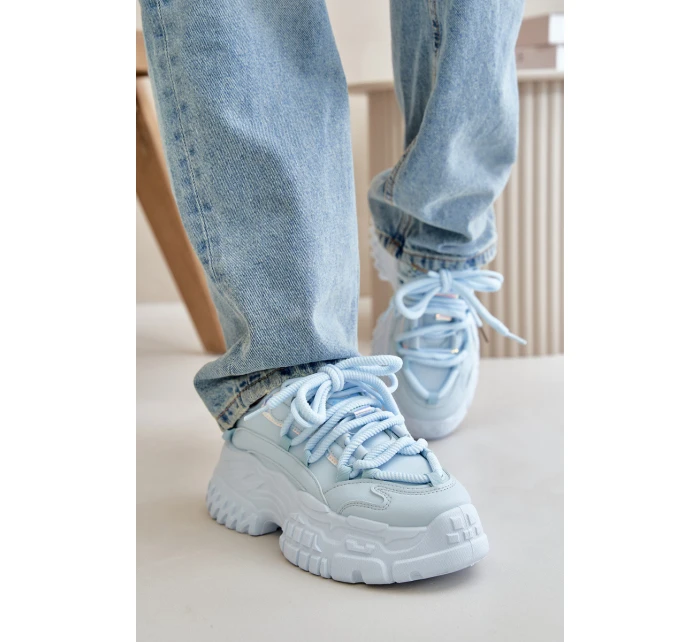 Dámské tenisky na masivní podrážce modré Nevela Dámské tenisky na masivní podrážce modré Nevela