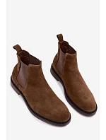 Kožené Zateplené Boty Pro Na Zip Big Star Černé model 22386501 - Big Star Shoes Kožené Zateplené Boty Pro Na Zip Big Star Černé model 22386501 - Big Star Shoes