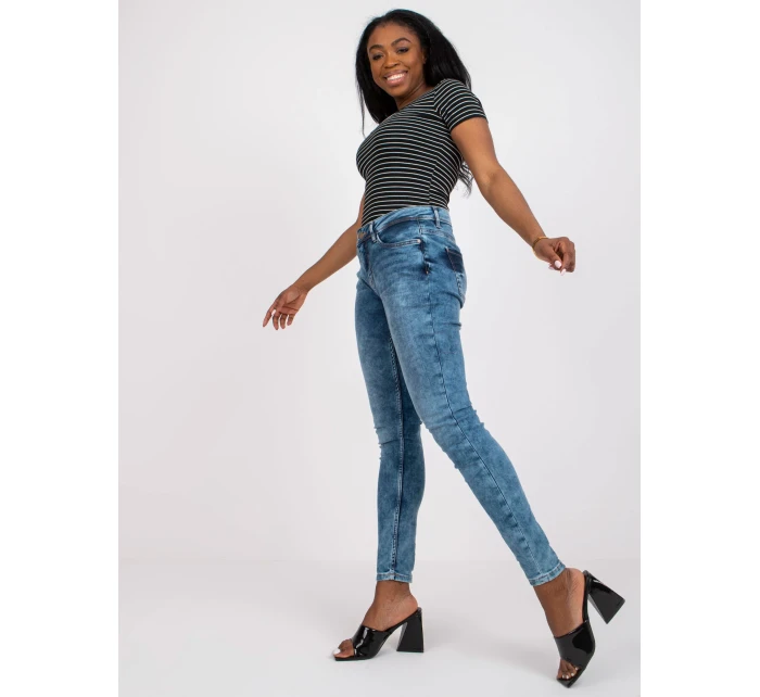 Džíny kalhoty D85035C62220M263 modré