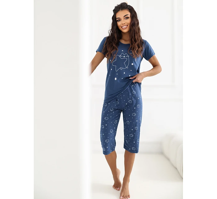 Piżama DU PI FP model 22084192 granatowy - FPrice