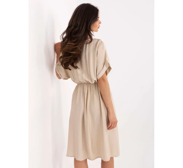 MI SK šaty A63751.67 béžové MI SK šaty A63751.67 béžové