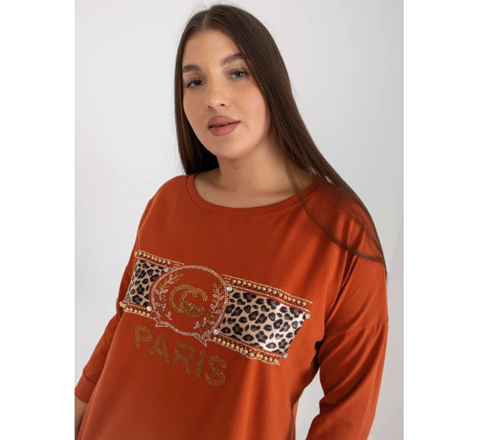 Halenka VI BZ 2901.49P tmavě oranžová