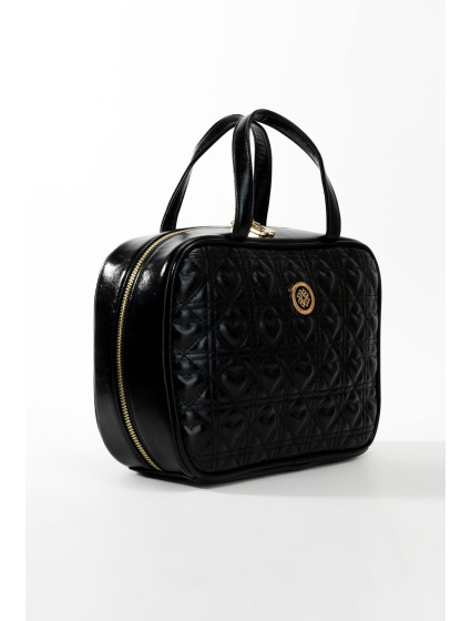 tašky Velká taška s logem značky černá model 19393556 - Monnari