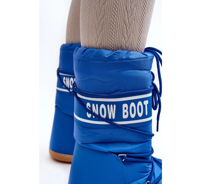 Dámské vysoké boty do sněhu Blue Venila Dámské vysoké boty do sněhu Blue Venila