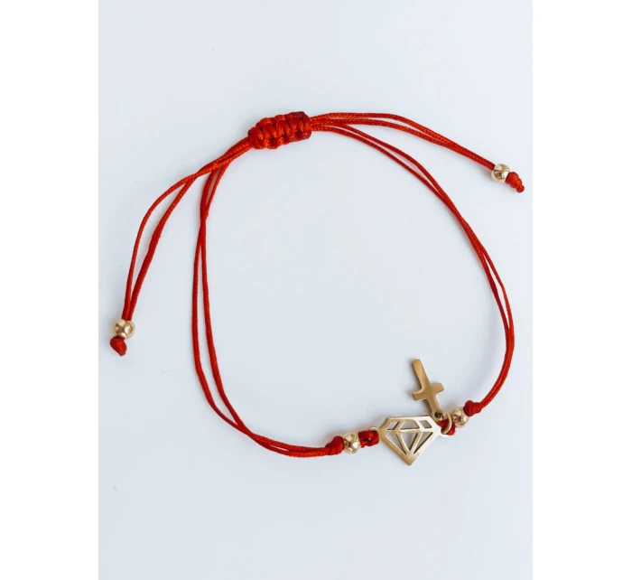 Náramek HEARTBEAT červený FashionStreet LY0078