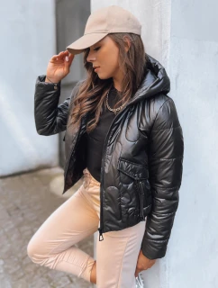 Dámská přechodná prošívaná bunda LILYWOOL černá FashionStreet TY3713