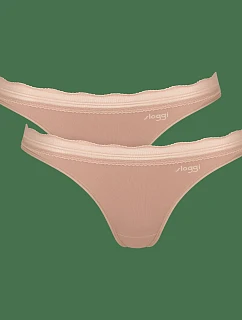 sloggi GO Blush Mini 2P - Cameo Brown - SLOGGI Cameo Brown - SLOGGI