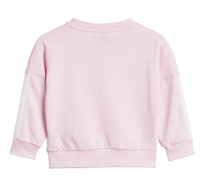 Dětské tepláky adidas Essentials Joggers růžovo-fialové JD6482