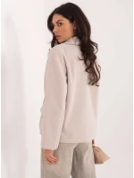 IT KR bunda FL9559.02P světle béžová IT KR bunda FL9559.02P světle béžová