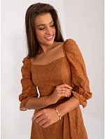 Sukienka LK SK model 22111239 jasny brązowy - FPrice