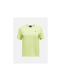 Tričko PEAK PERFORMANCE Explore Graphic Tee Women, žluté