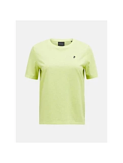 Tričko PEAK PERFORMANCE Explore Graphic Tee Women, žluté