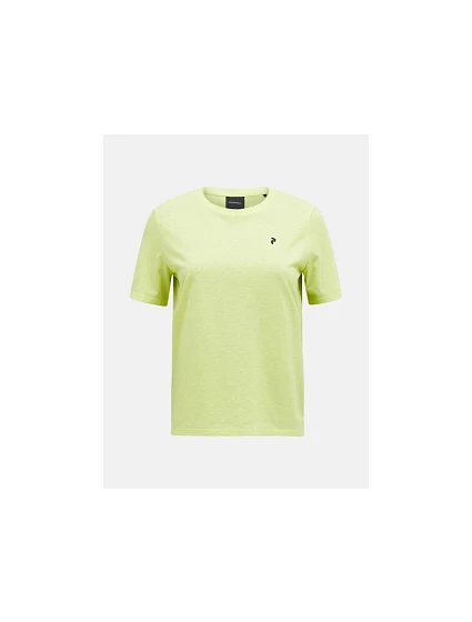Tričko PEAK PERFORMANCE Explore Graphic Tee Women, žluté Tričko PEAK PERFORMANCE Explore Graphic Tee Women, žluté