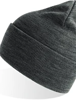 Atlantis Headwear Pure Pletená čepice "Pure" 33.8000 dark grey melange