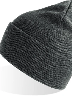 Atlantis Headwear Pure Pletená čepice "Pure" 33.8000 dark grey melange
