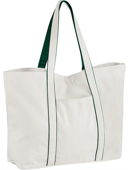 Westford Mill W 952 Velká taška "Courtside" 50.0952 soft white/bottle green Westford Mill W 952 Velká taška "Courtside" 50.0952 soft white/bottle green