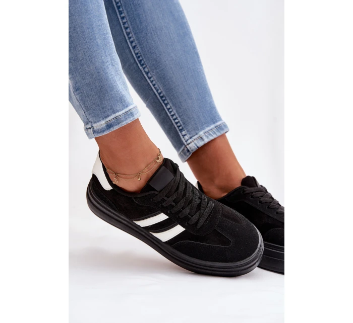 Dámské tenisky na platformě Černé model 21997873 - Boto