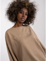 Dámská mikina EM BL U536/2.00 světle hnědá