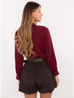 Szorty MI SN model 21480341 ciemny brązowy - FPrice Szorty MI SN model 21480341 ciemny brązowy - FPrice