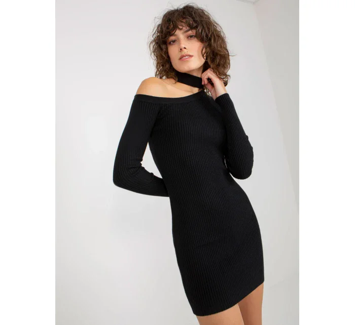 Dámské šaty NM SK NG model 17863095 černé - FPrice Dámské šaty NM SK NG model 17863095 černé - FPrice