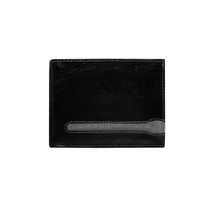 Černá pánská peněženka z pravé kůže