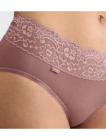 Dámské kalhotky Romance Midi - BROWN - hnědé 1141 - SLOGGI